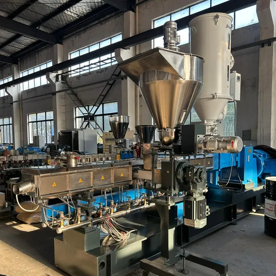 Twin Screw Extruder for Membrane Chamber Filter Plate