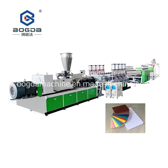 Manufacture PVC Billboard Advertising PVC Foam Sheet Extrusion Making Machine