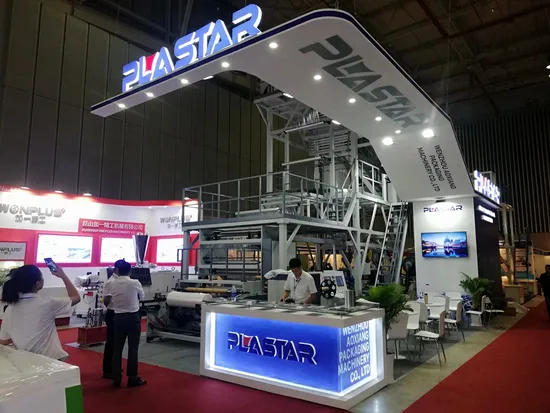 Plastar 1500mm Three Layer Geomembrane Film Blowing Machine China Wenzhou Engineering with Strength Store