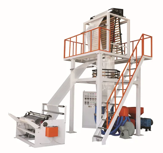 High Speed Biodegradable PLA Pbat Sigle Layer Extruder Blown Extrusion Line Film Blowing Machine for LLDPE LDPE and HDPE