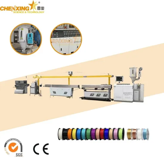 Multi-Color Plastic PLA/ABS/PA/Peek/Pei Carbon Fibre Filament Making Machine Extrusion Line 3D Printing Printer Filament Extruder Machine