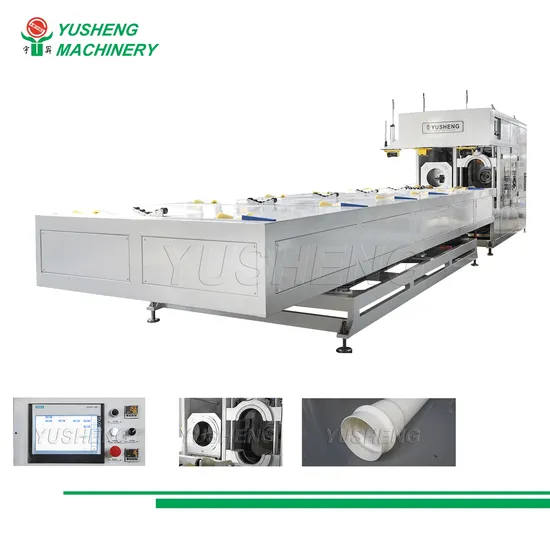 Sgk630 Plastic PVC Water Supply Pipe Making Extrusion Socket Belling Machine