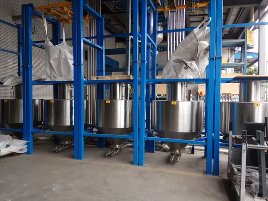 Plastic Granulars Bulk Material Big Bag Unloader