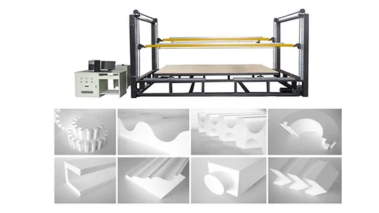 Fully Automatic CNC EPS Foam Hot Wire Styrofoam Cutting Machine