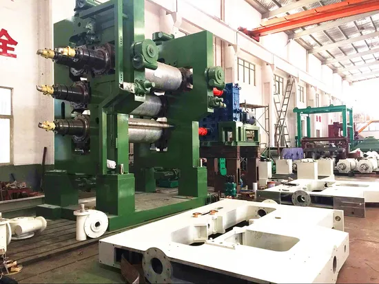 560X1730 Four Peripheral Drilled Rollers Auto Rubber Calender Machine for Rubber Sheet
