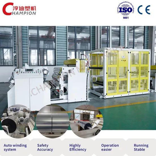 Plastic Sheet Winder/ Auto Winder/Automatic Winder Winding Machine/Jumbo Roll Winder of Plastic Sheet Extrusion Making Machine/Extruder Machine
