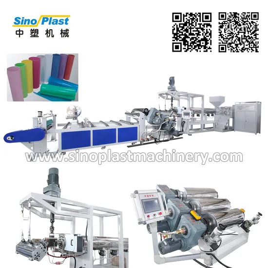 PP PS Plastic Sheet Extruder Extruding Extrusion Line Machine