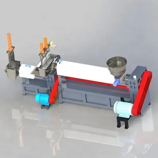 Double Stage PP/PE Water Cooling Plastic Recycling Machine for Sale