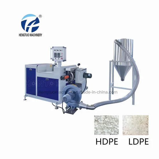 Air Cooling LDPE HDPE LLDPE Plastic Recycling Machine 60-90kg
