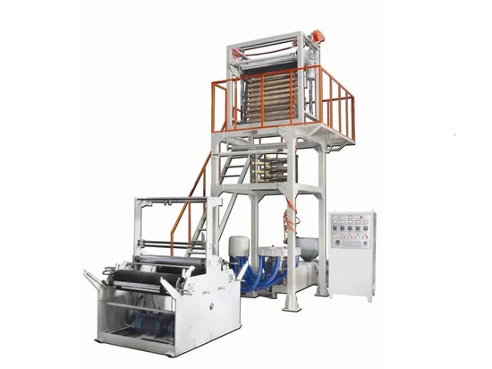 High Speed Full Automatic PE Poly Plastic Nylon Rubber Film Pbat PLA Biodegradable LDPE Layer Film Blowing Machine Blown Film Extruder Film Blown Machine
