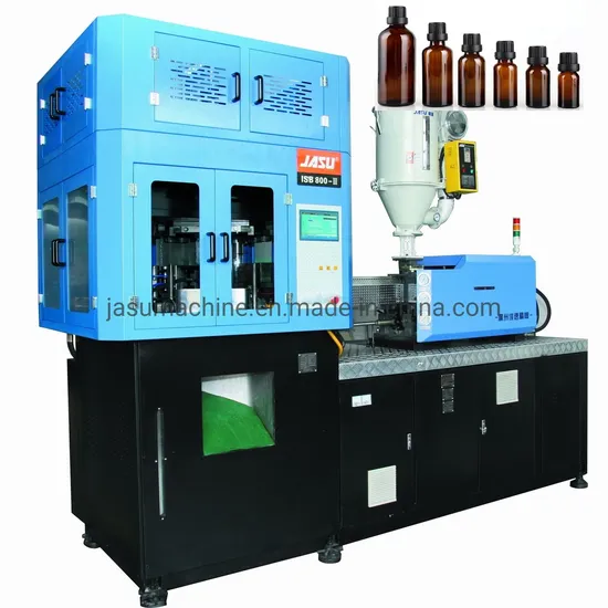 Plastic Injection Blowing Molding Machine Pet Sanitizer Bottle Disinfectant Medicine Pharmacy Tablet Container One Stage Injection Stretch Blow Mouding Machine