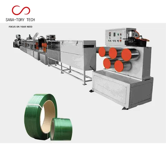 Automatic Plastic Extruder PET Packing Belt Making Machine