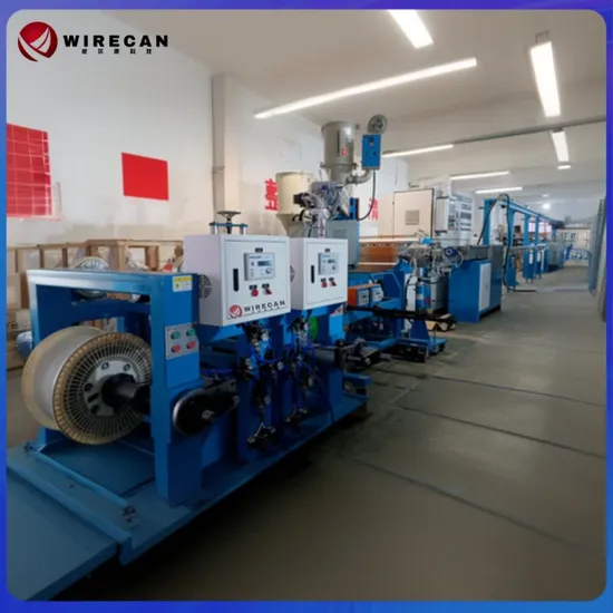 Sheathing Power Cable Extrusion Machine Production Line Wire and Cable Extrusion Machine