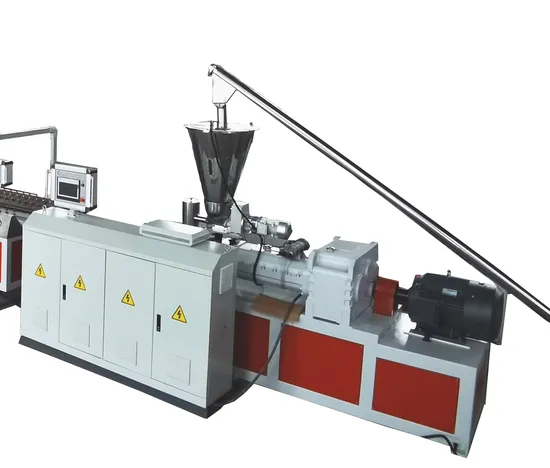 PP PE Wood Plastic Composite Profile Machine Wood Plastic Profile Machine Profile Production Line