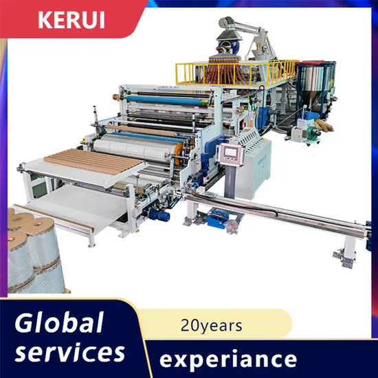 2 Meter 3/5 Layers PE Automatic Colorful Stretch Film Making Machine Price PE Cling Film Extruder Silage Film Machinery for Produce Grass