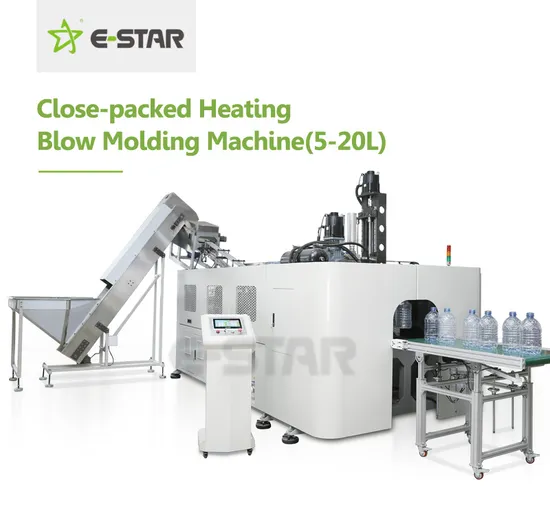 3L 5L 6L 2 Cavity Pet Bottle Making Machine Pet Injection Blow Molding Machine