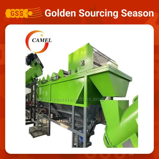 Waste Plastic PP Ton Bag Recycling Washing Line/PP Bag Cleaning Line