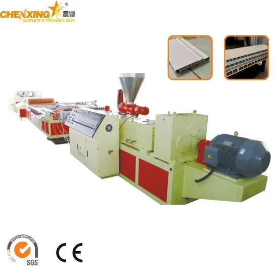 Plastic UPVC/WPC/PE Ceiling/Window Door/Wall Panel Extrusion Making Machine PVC Profile Extruder Production Line