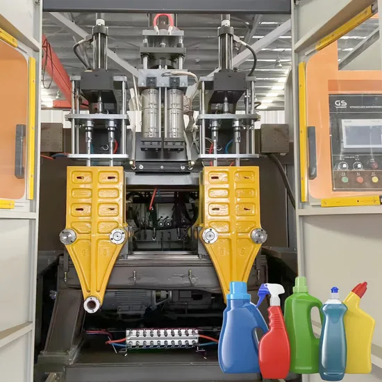 Small Plastic HDPE PP Auto Extrusion Blow Molding Machines Equipments for 500ml 1liter 2L 5L Water Bottle Cosmetics Bottles