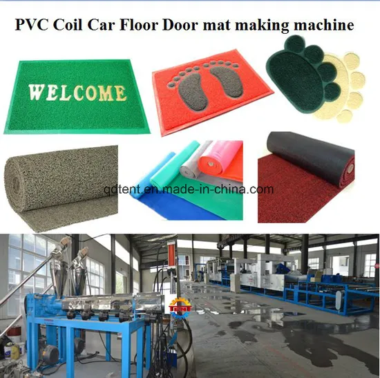 PVC Coil Mat Door Mat Car Mat Floor Mat Cushion Mat S Mat Making Machine for Sale