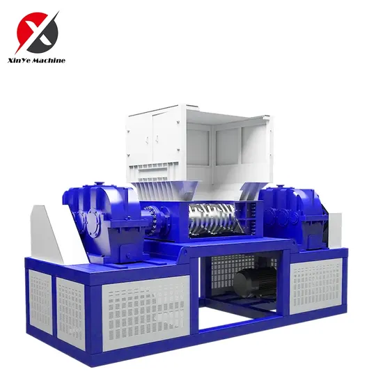 Dual-Shaft Shredder Crusher for Metal, Plastic, Tire, Rubber, Wooden Recycling Machine