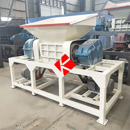 Fabric Tire Waste Iron Steel Waste Plastic Shredder Machine