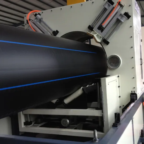 HDPE PE Underground Plastic Water Gas Supply Pipe Making Machine