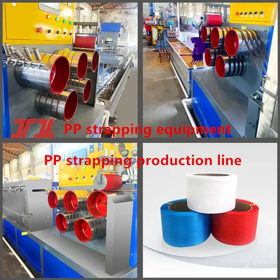 Supply PP Strapping Production Equipment with 5-19mm Width