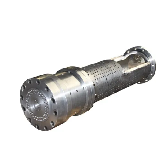 Squeeze Dry Grain for Automatic Transport and Re-Granulation Extrusion Screw Barrel