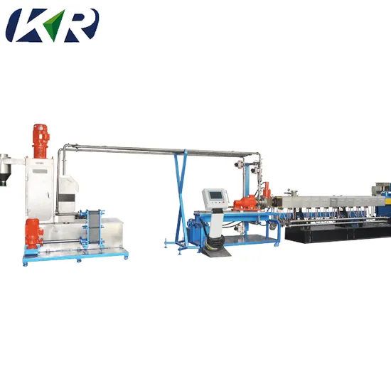 TPE TPR EVA PE Compound Production Hot Melt Underwater Pelletizing Line