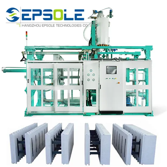 Factory Supply Automatic EPS Icf Insulated Concrete Forms Shape Moulding Machine with Vacuum