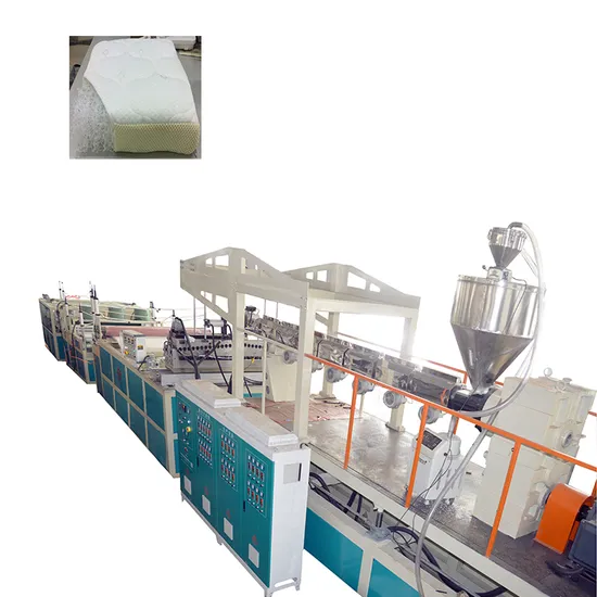 Plastic Poe Mattress Cushion Machine 3D Polymer Coil Bed Mattress Extrusion Machine