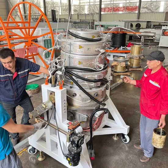 Plastic Extruder Head Structure HDPE PPR PE Pipe Production Line