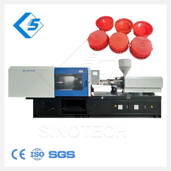 Sinotech Plastic Manufacturing Machine Mineral Water Bottle Cap 5 Gallon Making Injection Molding Moulding Pultrusion Machine 160 Ton