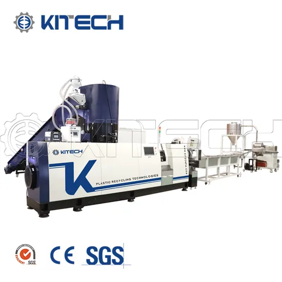 Waste Plastic PP PE Pet PVC ABS Film Bottle Drum Recycling Granulation Machine Plastic Pelletizing