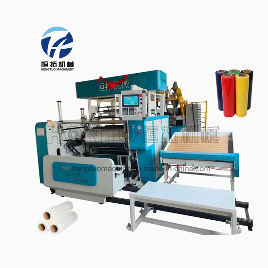 Double Layer Stretch Film Making Machine for Producing Pallet Film Cover Film Cling Film