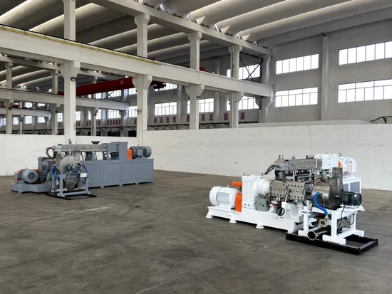 Quality Polymer Compounding Twin Screw Extruder/Plastic Granule Making Machine