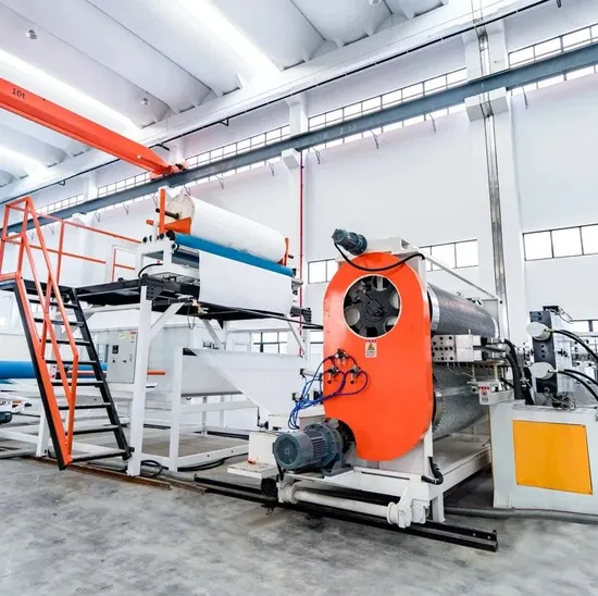 Plastic Water Drainage Dimpled Sheet Extrusion Machine/Waterproof China Production Line