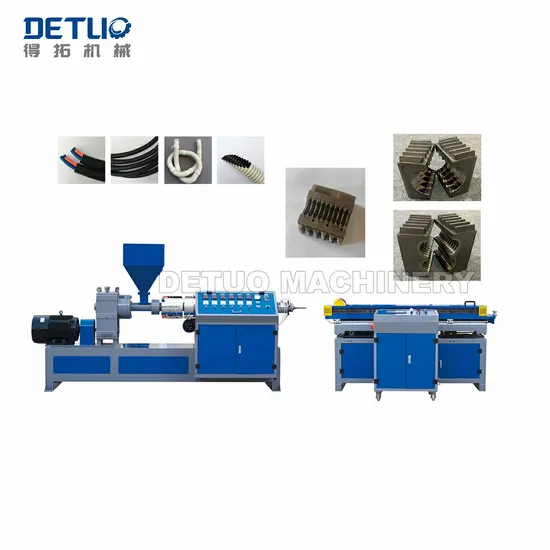 Single Wall Corrugated Pipe Production Line of Dt Machinery Hot Sale