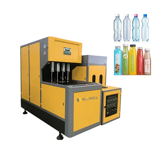 High Speed Semi Automatic 3 Cavities Plastic Pet Water Bottle Blowing Machine