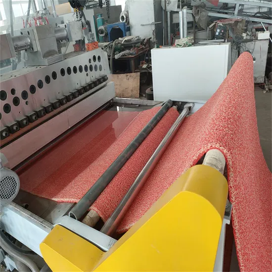 PVC Plastic Anti Slip Coil Car Mat Door Mat Making Machine