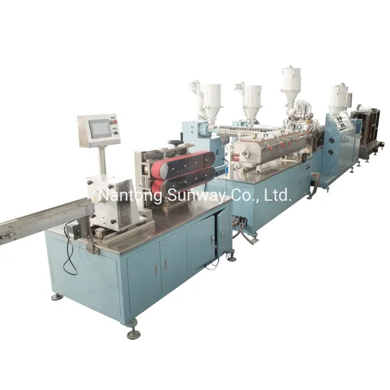 Plastic / PE / Seamless Tube Extruder /Extrusion and Cutting Machine