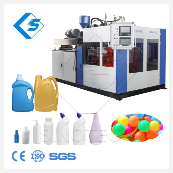 Sinotech LDPE HDPE PP Plastic Sea Ball Plastic Toy Ocean Ball Making Machine/ Plastic Bottle Barrel Blow Molding Moulding Machine Price