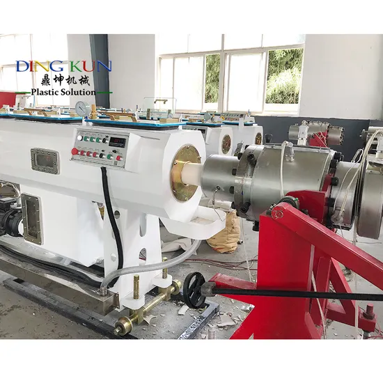 Plastic CPVC Pipe Machine / PVC Double Pipe Production Line/ PVC Electrical Conduit Pipe Making Machine/Extruder/WPC Machine