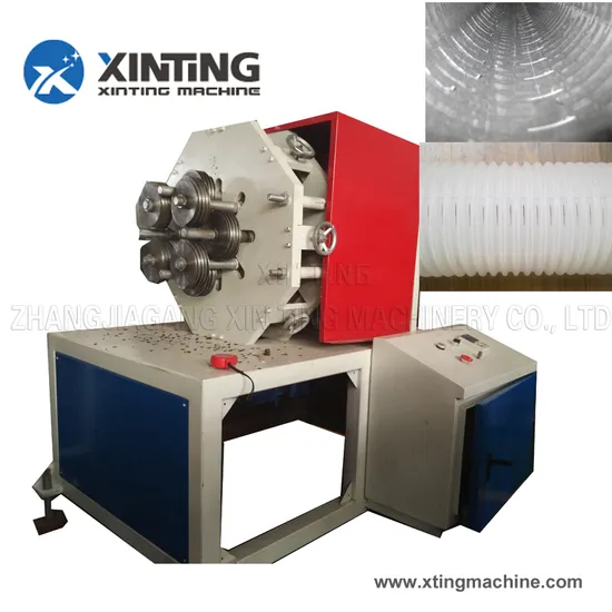 Plastic PVC PE Corrugated Pipe Punching Machine Drilling Hole Slotting Machine
