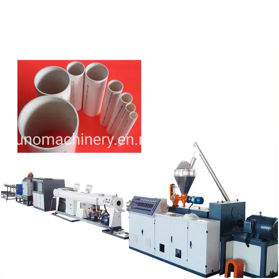 PVC Pipe Extrusion Line Plastic Pipe Extruder