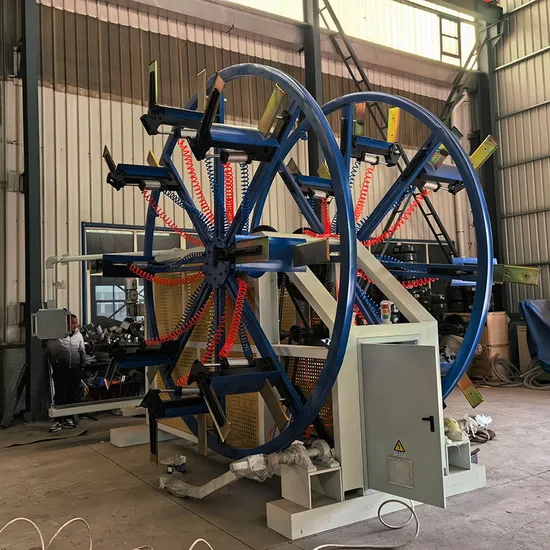Automatic Plastic PP PE HDPE Pipe PVC PE Pipe Coil Winder Machine