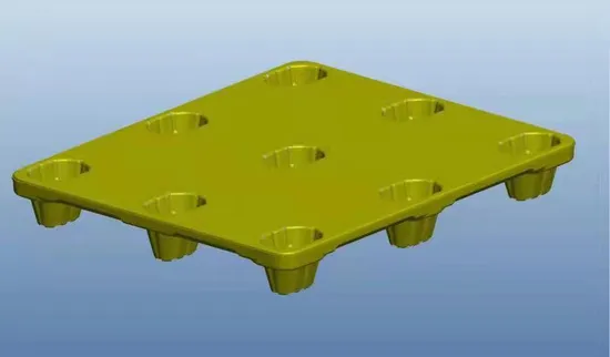 Huayu Plastic Tray Blow Moulding Machine