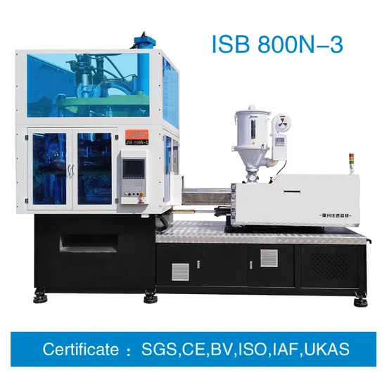 Jasu Single Stage Tritan Pctg PC Injection Blow Molding Machine