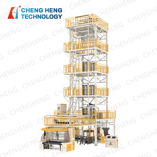 Chengheng Newly Designed High Speed Three/Multi Layers Ffs Co-Extrusion Production Line Heavy Duty Blown Film Extruder Machine